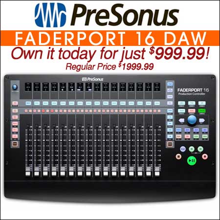 PreSonus FaderPort 16 DAW Mix Control Surface