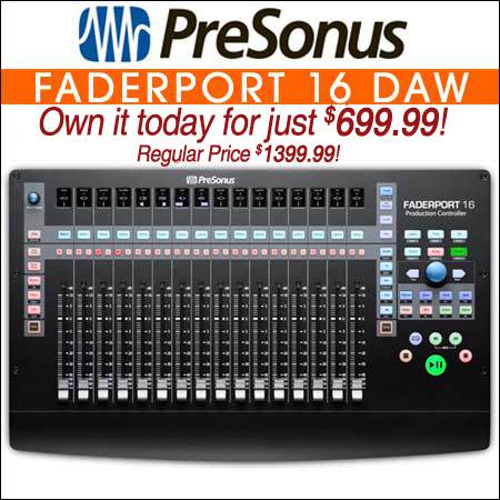 PreSonus FaderPort 16 DAW Mix Control Surface