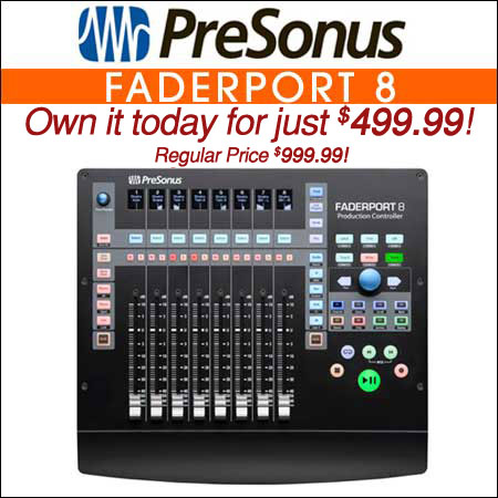 PreSonus FaderPort 8 DAW Mixer Controller