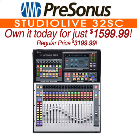 PreSonus StudioLive 32SC