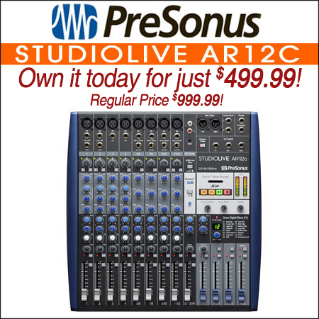 PreSonus StudioLive AR12c