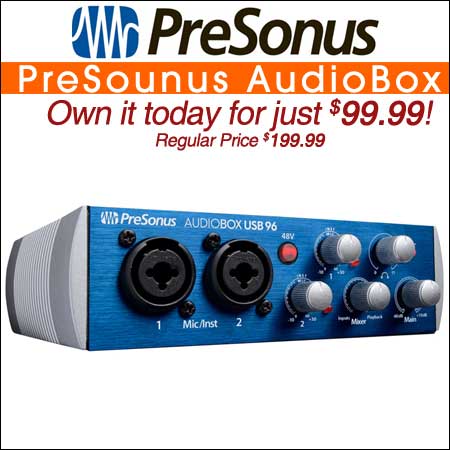 PreSonus AudioBox USB 96