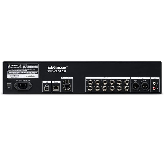 PreSonus StudioLive 24R 24 Channel Rackmount Digital Mixer