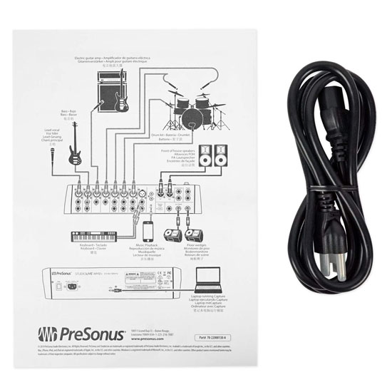 PreSonus StudioLive AR12c 14-Channel USB-C Hybrid Digital/Analog Performance Mixer