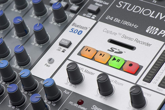 PreSonus StudioLive AR16c 18-Channel USB-C Hybrid Digital/Analog Performance Mixer