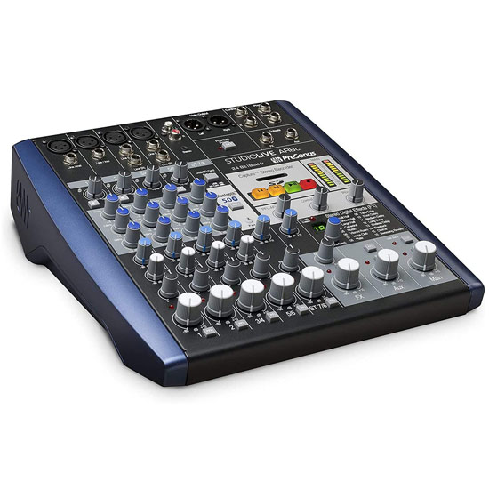 PreSonus StudioLive AR8c 8-Channel USB-C Hybrid Digital/Analog Performance Mixer