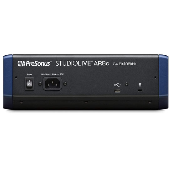 PreSonus StudioLive AR8c 8-Channel USB-C Hybrid Digital/Analog Performance Mixer