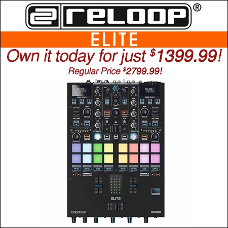 Reloop ELITE Professional DVS DJ Mixer for Serato