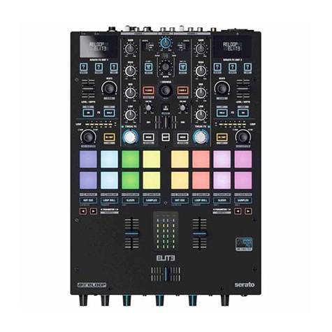 Reloop ELITE Professional DVS DJ Mixer for Serato Reloop ELITE Professional DVS DJ Mixer for Serato