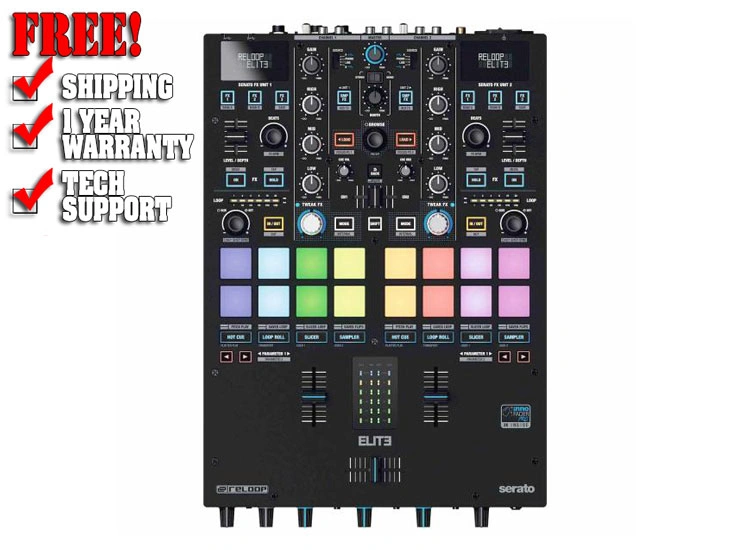 Reloop ELITE Professional 2-Channel DVS DJ Mixer