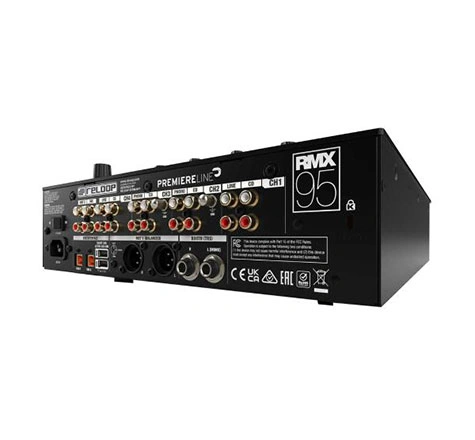 Reloop RMX-95 Professional Club Mixer for DJs | 24-Bit Audio