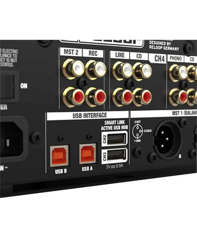 Reloop RMX-95 Professional 4-Channel Club DJ Mixer with Dual USB