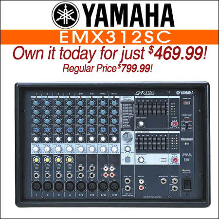 Yamaha EMX312SC 