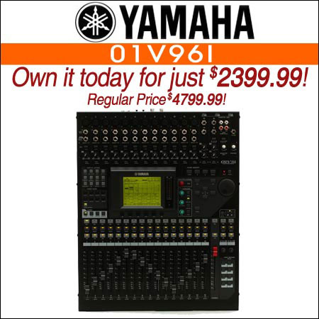 Yamaha 01V96i 40-channel Digital Mixer