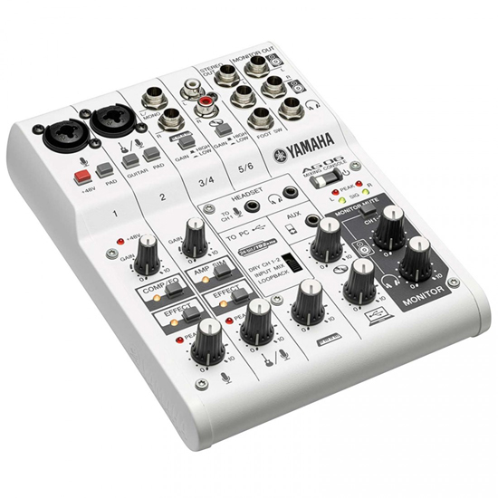 Yamaha AG06 6-channel Mixer and USB Audio Interface