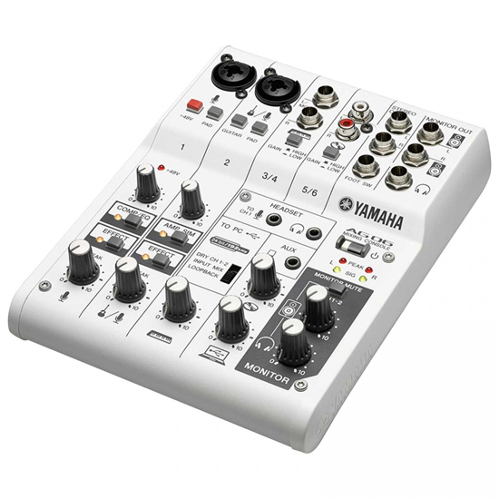 Yamaha AG06 6-channel Mixer and USB Audio Interface