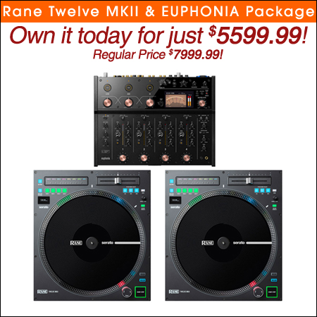 Rane Twelve MKII & AlphaTheta EUPHONIA Package