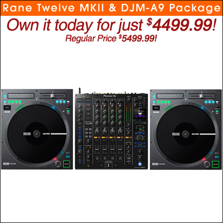 Rane Twelve MKII & Pioneer DJ DJM-A9 Package