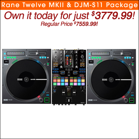 Rane Twelve MKII & Pioneer DJ DJM-S11 Package