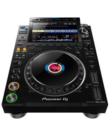 Pioneer CDJ-3000 with Cases, Monitos, Stands & Headphone