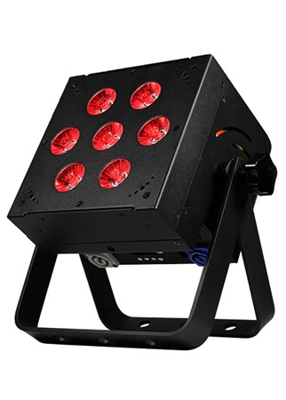 (16) Blizzard Lighting SkyBox EXA RGBAW+UV LED Par Lights & Cases Package