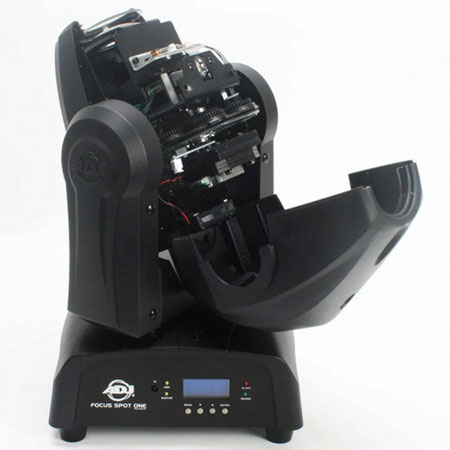 American DJ Focus Spot One High Powered 35W LED Moving Heads with Motorized Focus Package