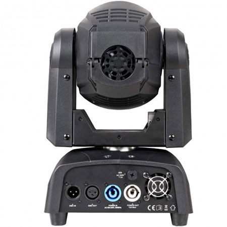 American DJ Focus Spot Two High Powered 75W LED Moving Head with Motorized Focus Package