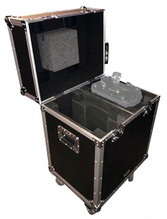 4 Chauvet DJ Intimidator Spot 375Z IRC Lights Packaged with Remote and Case