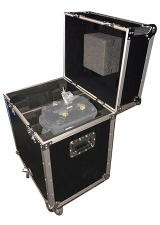 4 Chauvet DJ Intimidator Spot 375Z IRC Lights Packaged with Remote and Case