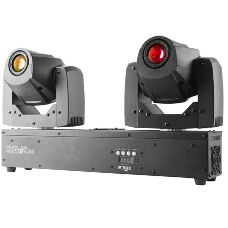  Chauvet DJ Intimidator Spot Duo 155 Dual Compact LED Moving Heads