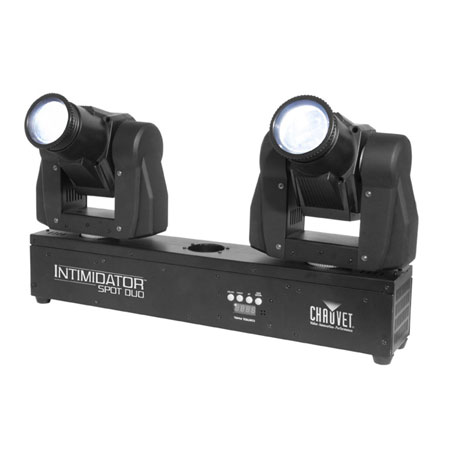 Chauvet DJ Intimidator Spot Duo & Cases Bundle