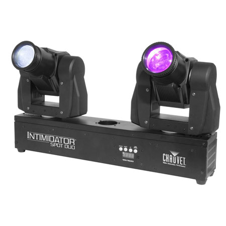 Chauvet DJ Intimidator Spot Duo & Cases Bundle