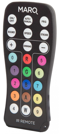 (2) Marq Lighting Colormax Bat Lightweight Indoor LED Linear Wash Lights Package