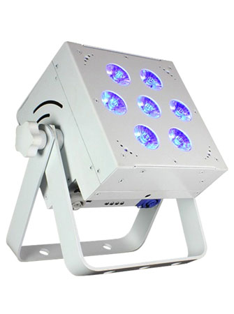 (24) Blizzard Lighting SkyBox EXA White LED Par Lights & Cases Package