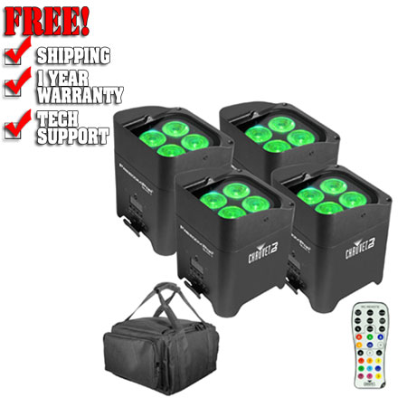 Freedom Par Quad-4 Pack