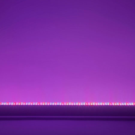 (4) Marq Lighting Colormax Bat Lightweight Indoor LED Linear Wash Lights
