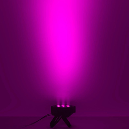 (4) Marq Lighting Gamut PAR H7 Slimpar Low-Profile LED RGBAW/UV Wash Lights