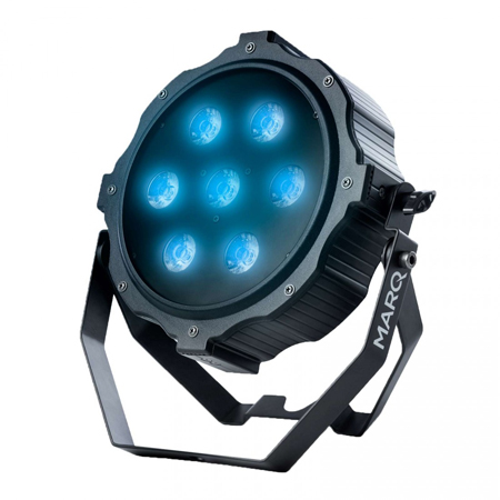 (4) Marq Lighting Gamut PAR H7 Slimpar Low-Profile LED RGBAW/UV Wash Lights
