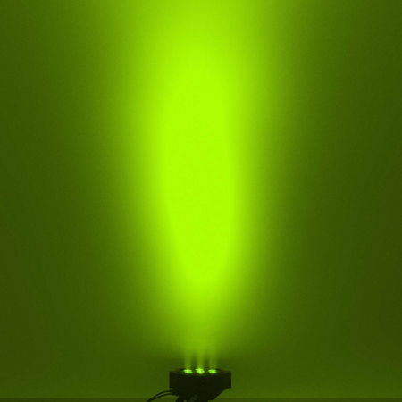 (4) Marq Lighting Gamut PAR H7 Slimpar Low-Profile LED RGBAW/UV Wash Lights
