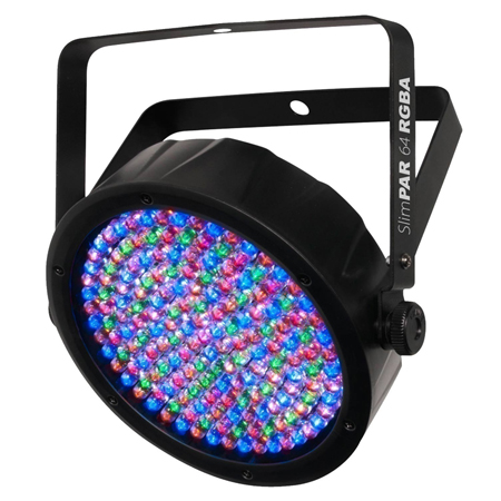 Chauvet DJ SlimPAR 64 RGBA & ADJ RGBW4C Package