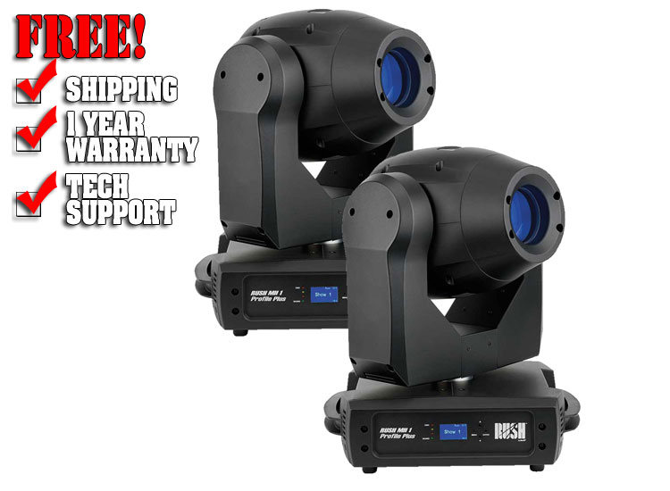 Martin MH1 Profile Plus LED Moving Head Light 2-Pack