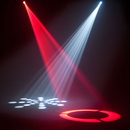 ADJ Pocket Spot Pak 2x Inno Pocket Spot Moving Heads with F4 Par Bag