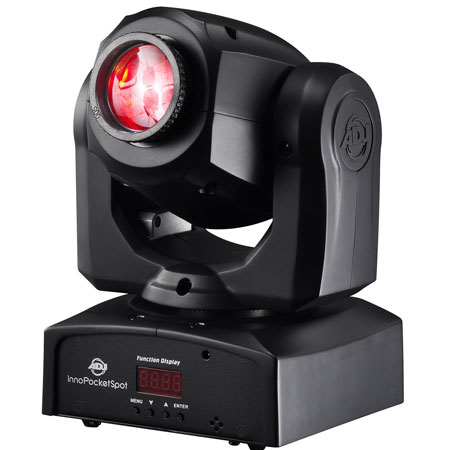 ADJ Pocket Spot Pak 2x Inno Pocket Spot Moving Heads with F4 Par Bag