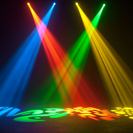 ADJ Pocket Spot Pak 2x Inno Pocket Spot Moving Heads with F4 Par Bag