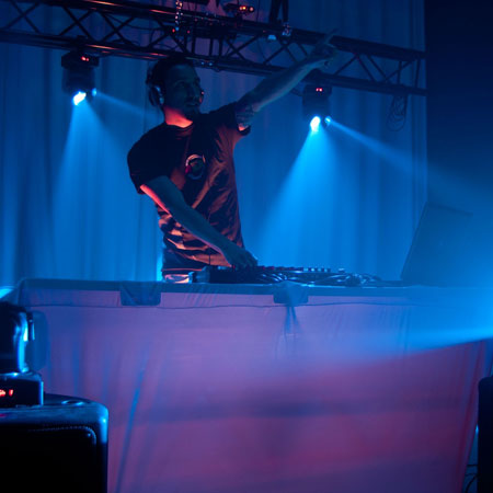 ADJ Pocket Spot Pak 2x Inno Pocket Spot Moving Heads with F4 Par Bag