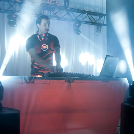 ADJ Pocket Spot Pak 2x Inno Pocket Spot Moving Heads with F4 Par Bag