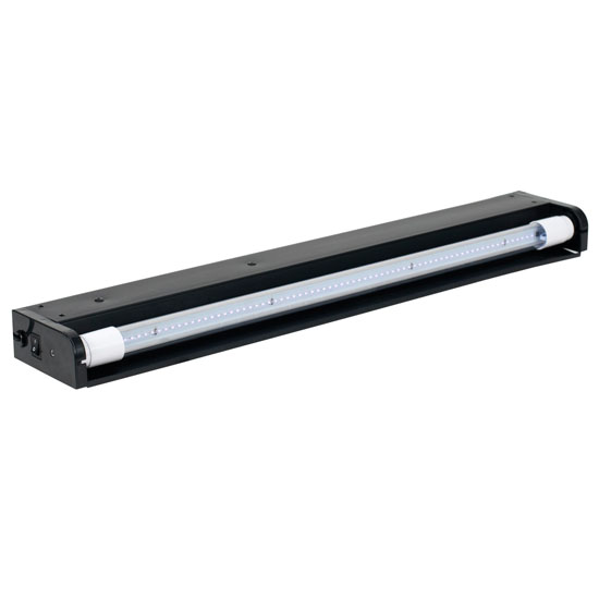 American DJ UVLED 24 2-Foot Black Light Bar with 48x SMD UV LEDs with Strobe & Fog Machine