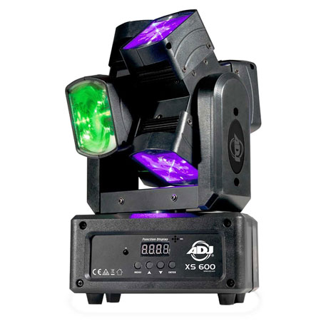 American DJ XS 600 Six Lense Dual Moving Head Quad Package