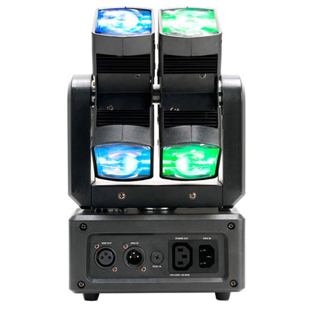 American DJ XS 600 Six Lense Dual Moving Head Quad Package