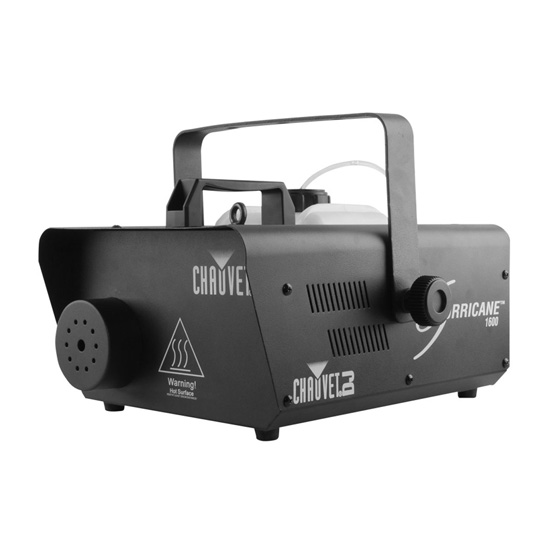 CHAUVET DJ Hurricane 1600 H1600 Fog Machine +2x Mini Strobe LED Light +Fluid